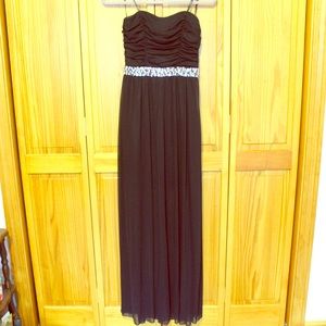 🌺Speechless floor length strapless dress